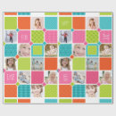 Search for photo collage wrapping paper Festive