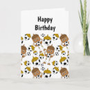 Search for soccer coach birthday cards Striker