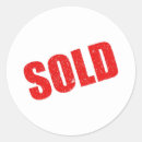 Search for red sold stickers Business