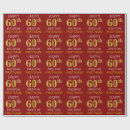 Search for happy 60th birthday wrapping paper Simple
