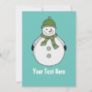 Search for snowball invitations Snowman