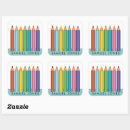 Search for coloured pencils stickers Back to school