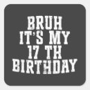 Search for 17 stickers 17th birthday