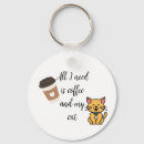 Search for cat coffee keychains Funny