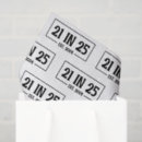Search for 21st birthday tissue paper Twenty one