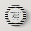 Recherche de noir de rayure badges Simple