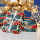 Search for vintage santa wrapping paper Antique