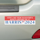 Search for woman president bumper stickers Democrat