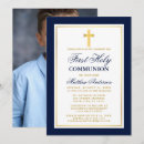 Search for digital first communion invitations Cross