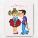 Recherche de valentines day tapis souris Couple