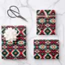 Search for aztec pattern wrapping paper Tribal