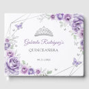 Search for quinceanera guest books Floral