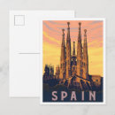 Search for vintage spain postcards Sagrada familia