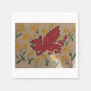 Search for red dragon napkins Cymru