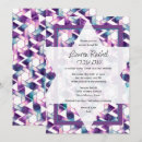 Recherche de bleu turquoise bar bat mitzvah invitations Violet