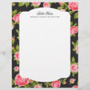 Search for floral border stationery paper Vintage