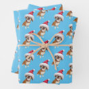 Search for funny dog wrapping paper Winter