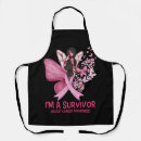 Search for cancer survivor aprons Pink