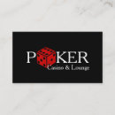 Search for casino business cards Black