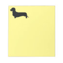 Search for dachshund notepads Doxie