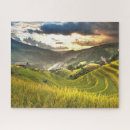 Recherche de vietnam puzzles Coucher de soleil