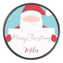 Search for santa hockey pucks Red