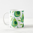 Search for avocado pattern mugs Food