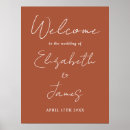 Recherche de bienvenue mariage posters Terre cuite