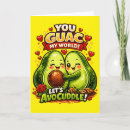 Search for avocado love cards Kawaii