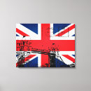 Search for british flag canvas prints White