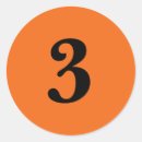Search for 3 stickers Orange