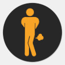 Search for restrooms stickers Humour