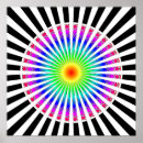 Recherche de motif hypnotique posters Coloré