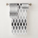 Search for black and white diamond pattern bathroom accessories Stripes