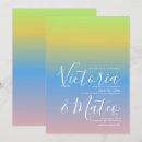 Search for ombre wedding invitations Pink