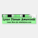 Search for disease bumper stickers Lyme