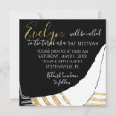Search for square bar bat mitzvah invitations Modern