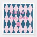 Search for harlequin napkins Retro