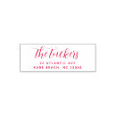 Search for return address christmas rubber stamps Simple