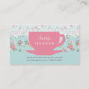 Recherche de théière cartes visite Rose