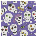 Search for halloween skull fabric Skeleton