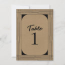 Search for rustic kraft paper table cards Elegant