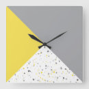 Search for terrazzo clocks Colourful