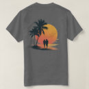 Search for romantic beach tshirts Sunset
