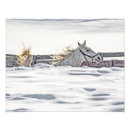 Search for beautiful white horse art Winter
