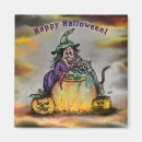 Recherche de chat halloween magnets Drôle