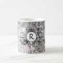 Search for grey pink white mugs Floral