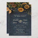 Search for pine cone wedding invitations Snow