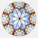 Search for stained glass windows stickers Blue