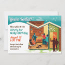 Search for mid century modern house invitations Retro